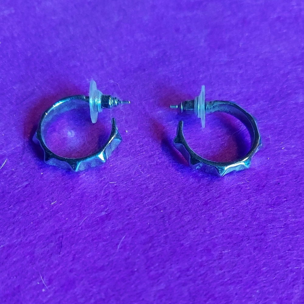 Silver Hoop Earrings